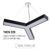 Đèn Thả: Mẫu đèn thả trần chữ Y trang trí văn phòng Hà Nội giá rẻ