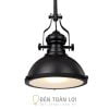 Đèn Thả: Mẫu đèn thả sắt sơn tĩnh điện có mặt mica trang trí quán cafe