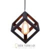 Đèn Thả: Mẫu đèn thả cafe hình lập phương giá siêu rẻ