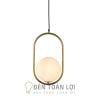 Đèn Thả: Mẫu đèn thả hiện đại trang trí phòng ngủ có thiết kế